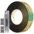 CANOPUS Heavy Duty Hook and Loop Strips with Adhesive, Industrial Strength Reclosable Fastener, Black, 1in x 6ft
