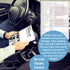 BookFactory Mileage Log Book for Auto Mileage Expense Record, 126 Pages, 5'' X 7'' Wire-O (LOG-126-57CW-A)