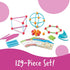 Learning Resources Dive into Shapes! Geometry Set, 129 Pieces, Ages 6+, Develops Shape Recognition