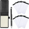 Outus 10 Pcs Mini Pocket Notepad Holder Set, Mini Pocket Notepad Holder with 50 Lined Sheets, 3 x 5 Inch Memo Book