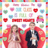 Valentine's Day Heart Paper Cutouts Bulk with Borders: Classroom Decorations for Craft Projects, School Party Decor