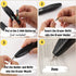 Mr. Pen Electric Eraser Kit, 36 Eraser Refills and 1 Brush, Battery Operated Eraser for Artists and Drawing.