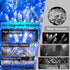 504 112 50ft 12 Dimmable, LED Christmas Lights with Drops, Modes Blue and White Fairy String Lights with Timer