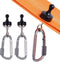 Magnetic Hooks for Canopy, Heavy Duty Magnet Clip Hanger with Carabiner for Camping, Multifunctional Tent