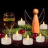 24 Pack Flameless Tealight Candles: Battery-Powered Tea Light Candles, Bright Flickering Electric Tealights for