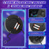Meagoo 8" 6RPM 4 18 Disco Ball with Motor and Light, Hanging Mirror Ball and Batteries Powered Rotating Motor