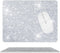 Mouse Pad Diamond Silver Glitter Sparkle, Bling Desk Accessories Gaming Rubber Pads for Laptop