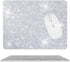 Mouse Pad Diamond Silver Glitter Sparkle, Bling Desk Accessories Gaming Rubber Pads for Laptop