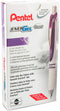 Pentel Gel Ink Pen, Pearl Retractable Gel Pen, 0.7mm Medium Point, Violet Ink, 12 Pack (BLN77PW-V)