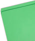 Smead File Folder, Reinforced Straight-Cut Tab, Green, Letter Size, 100 per Box (12110)