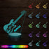 16 Anywin Guitar Custom Night Lights, LED Colors Changing Lighting, Guitar Acrylic Lamp Table Desk Bedroom Decoration