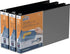 Stride, Inc 95011L Legal-Size Binders, Round Ring, 1-Inch Capacity, 8-1/2-Inch x 14-Inch, Black