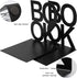 Spillbox Set Metal Non Slip bookends Book Shelves Shelf Study Table Home Decor Holders Case Bracket Stand Heavy Duty