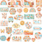 Class Rules Bulletin Board Decorations Groovy Motivational Cutouts for School Home Wall Decor