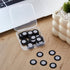 100 3D 3D 12.0 mm 19 mm) Kingdder Pcs Magnetic Tracking Dot for Scanner Scanning Reference Point Marker Diffuse