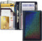 Black Glitter Server Books For Waitress/Waiter Book with 2 Zipper Money Pockets,Cute