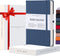 BEECHMORE BOOKS Bullet Notebook, Dotted Journal, 8.3 x 5.8 inch, 112 Pages, Hardcover Leather, 160 GSM, Gift Box