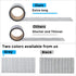 Grey Window Screen Repair Tape, 2 in X 15 FT (180IN) Strong Adhesive Kit for Windows or Doors Screen Repair