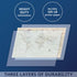 Laminated World Map Poster - Wall Chart Map of Earth, 18" x 29" (Tan)