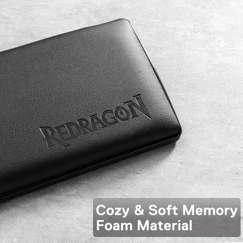P035 60% 61 11.38 2.87 0.78 inch (20mm) Redragon Meteor S Computer Keyboard Wrist Rest Pad, Ergonomic Soft Memory Foam