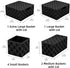 Woven Storage Box Basket Bin Container, Small Woven Basket Cube Organizer for Closet, Shelf, Dresser, Drawer, Bedroom,
