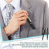 Teling 72 Pcs Mini Ballpoint Pens, 4 Inch Short Bulk, Tiny Ink Pens for Notebook, School, Office (Black, Gold)