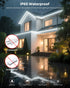 5M 110V-130V 6000K 120LEDs/M 16.4FT Aclorol Outdoor Led Strip Lights Waterproof AC Flexible LED Rope Lights Outdoor