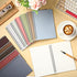 Fuutreo 24 Pcs A5 Spiral Notebook for Work, 8.3 x 5.7 Inch, College Ruled, Kraft Cover, 12 Colors, 120 Pages