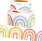 Youngever 52.5 ft Bulletin Board Borders, Rainbow Design for Classroom Decoration