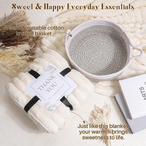 9 pengtai Thank You Gift for Women | PCS Self Care Gifts | Appreciation Gift Basket for Teacher, Coworker, Friend