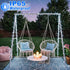 100FT 300 8 LED Christmas Lights, White Outdoor String Lights Waterproof with Modes, Plug in Connectable Fairy Twinkle