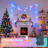 4 Pack 50 16.5ft Easter Lights Battery Operated, LEDs Pastel String Lights Indoor Outdoor Waterproof, Green Wire