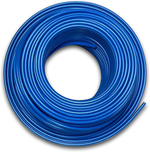 Food Grade 1/4 Inch Plastic Tubing for RO Water Filter System, 30 Feet, Blue, BPA Free