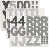 Juvale 144 Count Bulletin Board Alphabet Letters and Numbers