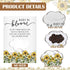 Fumete 100 Pcs Baby Shower Party Favor Seed Packet Baby in Bloom Kraft Bags with Window