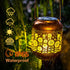 Sunflower Solar Lanterns Outdoor Waterproof Hanging Solar Lights Sunflower Gifts for Women/Men/Sunflower Lovers Gifts