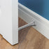 Ravinte 48 Pack Satin Nickel Spring Door Stoppers with Rubber Bumper, Door Stoppers for Bottom of Door