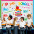Motivational Bulletin Board Decoration Set, Classroom Affirmation Station Cutouts for Elementary School Home Wall