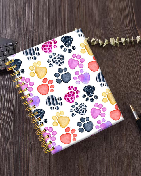 Cute A5 Spiral Journal Notebook, 60 Sheets College Ruled, Strong Twin-Wire Binding, Perfect for School Gifts, Colorful
