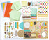 Huralona Handmade DIY Greeting Card Kits, 16 Blank Cards with Colorful Envelopes for Craft Birthday Invitations