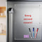 Mr. Pen Acrylic Magnetic Dry Erase Board for Fridge, 15"x11", Includes 3 Dry Eraser Markers