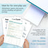 8.5" 11" 50 Sheets/Pack, 2-Packs BAZIC Products Blank Paper Copy & Multipurpose Paper - x White Color Printer Paper