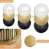 8, 10 12 Inch (9 Pack) 1/2" Cake Board Drums & in White, Gold & Black Color | Thick CakeBoard Circle Rounds + Free Prop