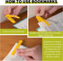 Kaluofan 6PCS Colorful Book Marks for Reading Women, Bookmark Clip Accessories, Gifts for Mothers, Teachers, Book Lovers