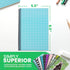 The Superior Register's Premium Check Book Register & Debit Card Ledger Notebook - Standard Edition, Blue