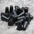 20 Pack Solid Rubber Stoppers - Size #00-15mm x 10mm Tapered Laboratory Test Tube Stopper Plug