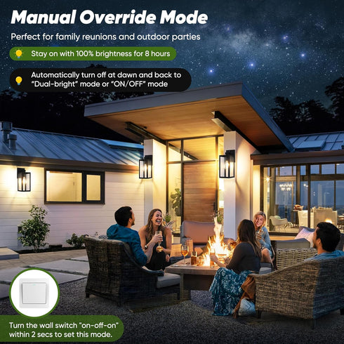 13 3 BesLowe Upgraded Motion Sensor Outdoor Wall Light, Dusk to Dawn Porch Light Outdoor Wall Sconce Lantern, Lighting