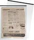 plustek A3 A2 Scanner Carrier Sheet (Scan by Folding) - Protects Flimsy, Wrinkled or Torn Papers, for Old Blueprint