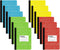 Oxford Composition Notebooks - Wide Ruled Paper, 9-3/4" x 7-1/2", Assorted Marble Covers, 100 Sheets, Pack of 12