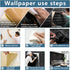 10 PCS Black 3D Wall Panels - 14.5 sq.feet Coverage, Self-Adhesive Waterproof Brick PE Foam Panels for Interior Wall